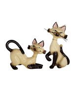 Disney Si Am Figurines Siamese Cats Lady Tramp Set of 2 Vintage 1950s AS IS - $79.99