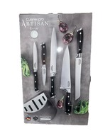 NEW Cuisine Pro Artisan SETO Knife Block Set 6 Piece Lifetime Guarantee - $173.25