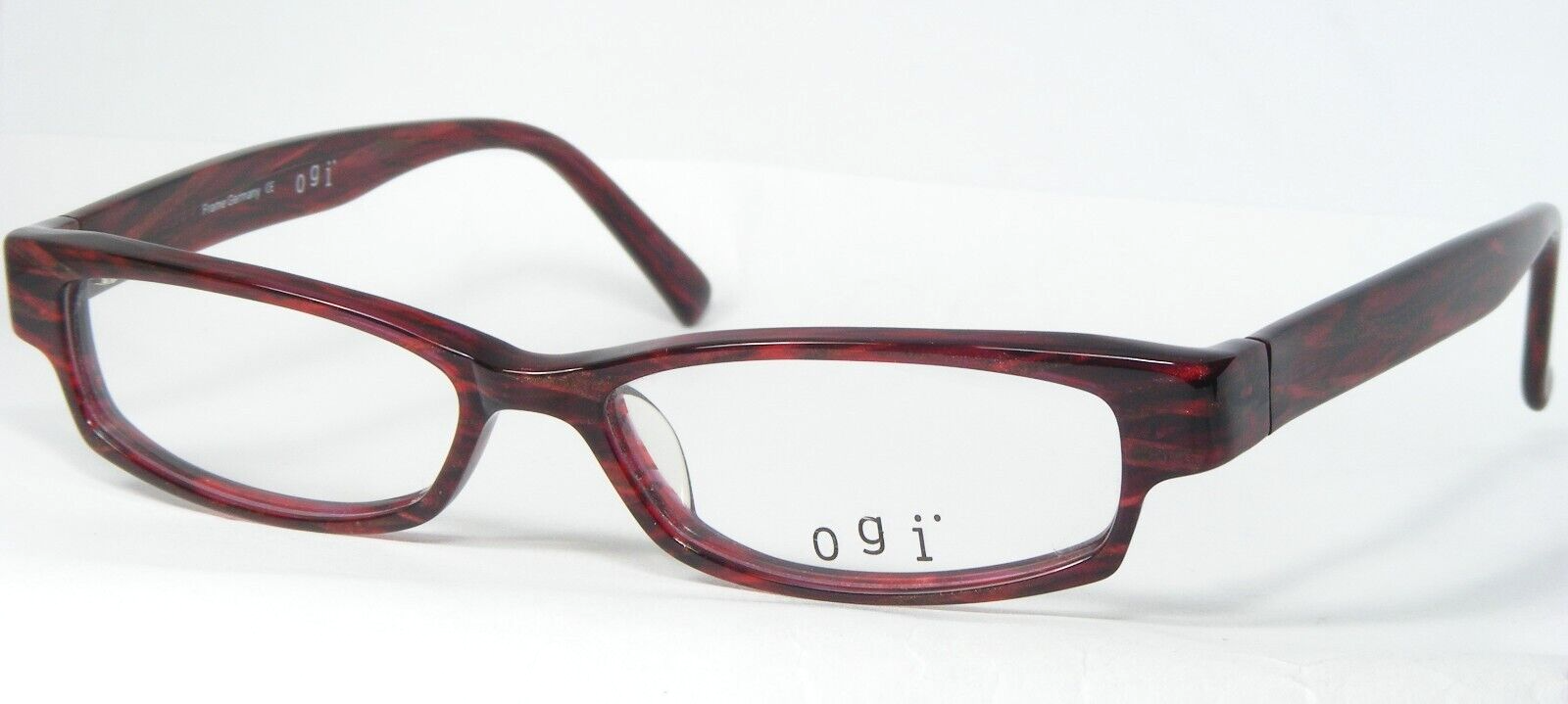 OGI 9054 346 Rosso Bordeaux Perla Occhiali da Sole Telaio 51-15-135mm Ge... - $96.46