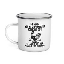 Generic Funny Coffee Enamel Mug - Be Kind You Never Know If Someone Got Attacked - £15.88 GBP