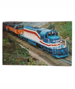 Postcard Milwaukee Road&#39;s SD40-Z Diesel Locomotive Number 156 Train Chrome - $6.78 CAD
