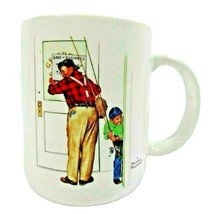 Norman Rockwell Coffee Mug Closed for Business Museum Collector Fishing ... - $239.79 MXN