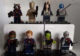  Guardians of the Galaxy Custom Designed Minifigures set of 8  - £22.33 GBP