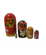5pcs Hand Painted Russian Nesting Doll of The Lion King ( 4.25) inches t... - $39.81 CAD