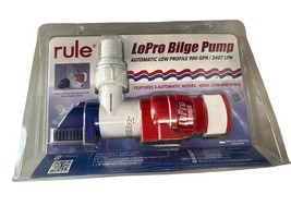 NEW Rule LoPro LP900S 900 GPH Bilge Pump 12V - £63.22 GBP