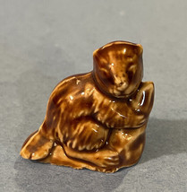 Wade Whimsies Beaver 2nd U.S. Series Red Rose Tea Figurine England   Excellent - £2.51 GBP