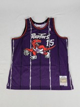 Mitchell &amp; Ness Swingman Toronto Raptors Vince Carter Jersey Men&#39;s 2XL Purple - £31.96 GBP