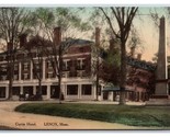 Curtis Hotel Lenox Massachusetts UNP Hand Colored Albertype Postcard P16 - $4.90
