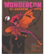 WonderCon Anaheim 2015 Program Book &amp; Complete Schedule April Comic-con ... - $19.99