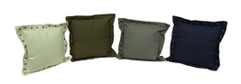 Zeckos Set of 4 Stud Trim Decorative Throw Pillows - £17.09 GBP