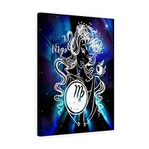 Express Your Love Gifts Virgo Zodiac Horoscope Sign Constellation Canvas Print A - £110.76 GBP