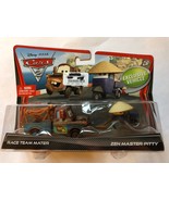 Disney Pixar Cars 2-pack Race Team Mater &amp; Zen Master Pitty - $17.99