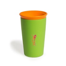 Wow Cup for Kids Original 360 Sippy Cup, Pink with Blue Lid, 9 oz - $4.71