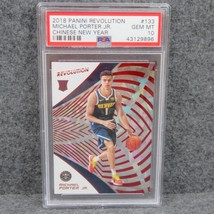2018-19 Revolution Michael Porter Jr. Chinese New Year Rookie RC PSA 10 #133 - £44.06 GBP