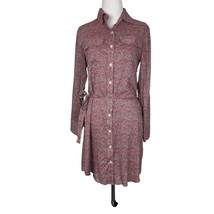11 1 Tylho Womens Anthropologie Striped Button-Down Shirt Dress With Wai... - $324.69 MXN