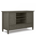 Warm Shaker Farmhouse Grey TV Media Stand - $10,797.34 MXN
