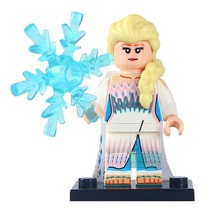 Snow Queen Elsa - Disney Frozen Movie Custom Minifigures Building Toys Gifts - £2.35 GBP