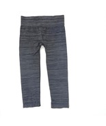 Fabletics Athletic Leggings Black/Gray Stripe Yoga Running Workout Size S - $184.53 MXN