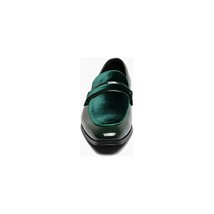 Stacy Adams Spratley Moc Toe Saddle Slip On Dress Shoes Green 25686-300 image 6