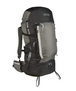 Wenzel Flux 50L Hiking Backpack Black Gray - £36.31 GBP