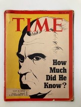 VTG Time Magazine May 14 1973 How Did Richard Nixon Know? - £7.47 GBP