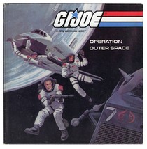 VINTAGE 1984 Hasbro GI Joe Operation Outer Space Hardcover Book (No Tape) - £15.63 GBP