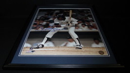 Oscar Gamble Signed Framed 16x20 Photo Poster JSA Yankees House Ruth Built Inscr - £98.89 GBP
