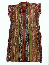 Stunning Dressline BOHO Sequined Tunic Multi Color Medium Women Missy Ladies MED - £13.28 GBP