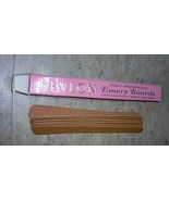REVLON Emery Boards 6&quot; long  VINTAGE 1 Pink Box &amp; 8 Nail Emery Boards 1980s - $590.02 MXN