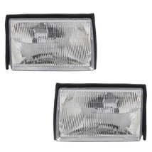 87 88 89 90 91 92 93 Ford Mustang Front Headlight Assembly Left &amp; Right Pair - £230.48 GBP