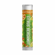 NEW Crazy Rumors Brew Lip Balm With Shea Butter Tube Citrus Bergamot 0.15 oz - $9.16