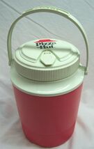 Vintage 1980's PIZZA HUT Logo Half Gallon Red Water Cooler Jug Gott Mode... - $16.34
