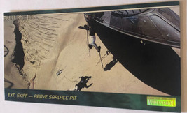 Return Of The Jedi Widevision Trading Card 1995 #42 Above Sarlacc Pit Lando - £1.98 GBP