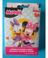 DISNEY Minnie Jumbo Playing Cards Crazy Eights Go Fish Rummy Snap &amp; More... - £5.43 GBP