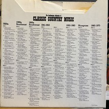 [Country]~Exc 8 Lp~Box Set~Various Artists~Smithsonian Collection Of Classic Cou - £28.38 GBP