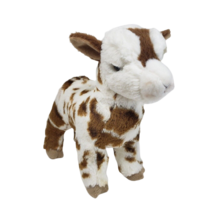 Douglas Cuddle Toy Gerti Spotted Goat Baby Brown Stuffed Animal Plush 2018 3030 - $27.55