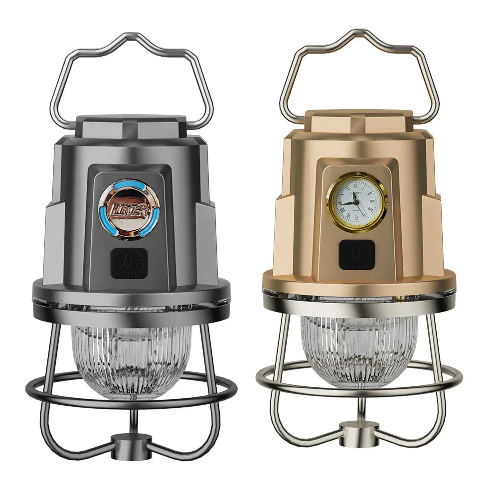 LED Camping Lantern Waterproof Portable Outdoor Tent Bulb 3000-6500K Travel Tent - £20.86 GBP