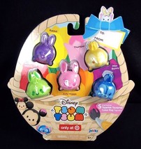 Disney Tsum Tsum 5 pack Tsparkle Tsurprise Glitter Color Pop Bunnies Easter NEW - £12.55 GBP