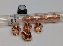 Lot of 8 NEW BYSTRONIC LASER COPPER NOZZLE H12 3-01900-7 - 1.2mm - $32.66