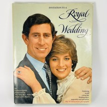 Vintage Invitation to a Royal Wedding Diana Charles Hardcover Coffee Table Book - £11.59 GBP