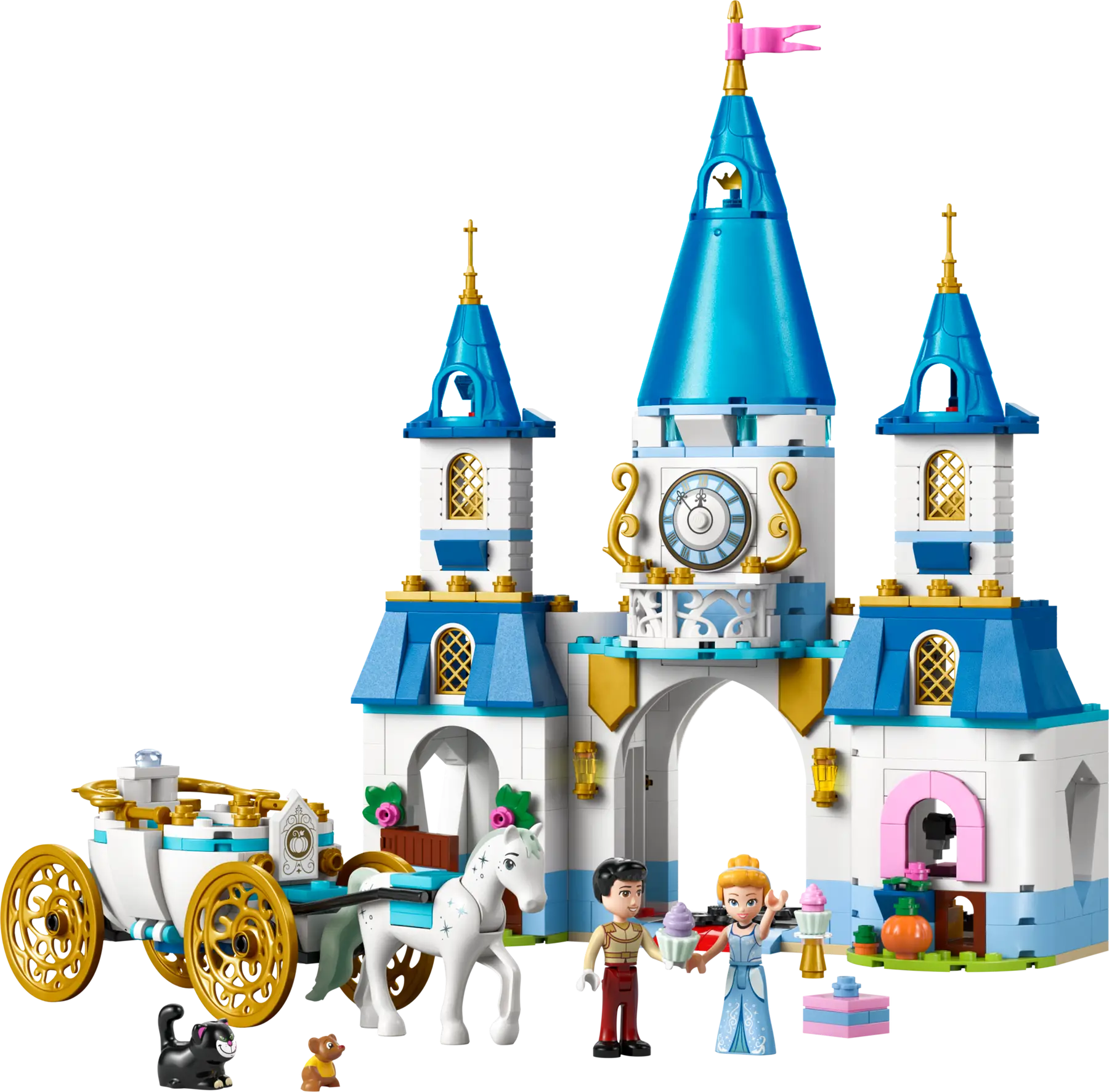 LEGO Disney 43275 Cinderella&#39;s Castle &amp; Horse Carriage - $228.86 CAD