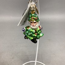 Radko Spruced Up Santa Gem With Tags #1010939 - Damaged - $14.84
