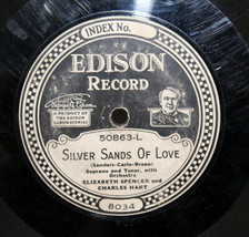 Edison Diamond Disc ~With All Her Faults I Love Her Still &amp; Silver Sands of Love - £30.25 GBP