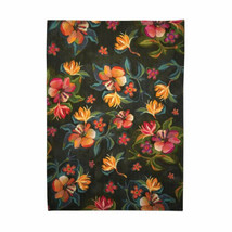 ALLEN DESIGNS &quot;Moody Flower&quot; ARTT2005 Tea Kitchen Bar Towel~19″X28″~100%... - £7.59 GBP