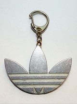 Adidas Originals (3-Stripes Leaf) Logo Metal Keychain Key ring - Rare &amp; ... - £29.80 GBP