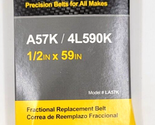 Sunbelt A57K 4L590K LA57K Lawn Mower Fractional Replacement Belt 1/2&quot;X 59&quot;  - £7.98 GBP