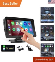 Portable Bluetooth CarPlay Stereo with Touchscreen &amp; Navigation for All ... - $57.00