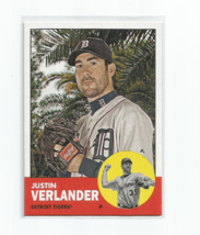 Justin Verlander (Detroit Tigers) 2012 Topps Heritage Card #44 - $4.99