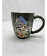 Large Duck Hunting coffee mug Cup  Louisiana Swamp  Fleur De Lis by Bernard - £18.33 GBP