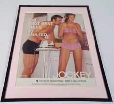 2003 Jockey Underwear Framed ORIGINAL 11x14 Advertising Display - $34.64